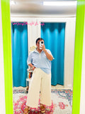 Sky Blue Blouse (S-L)