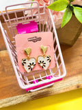 Floral Heart Earrings