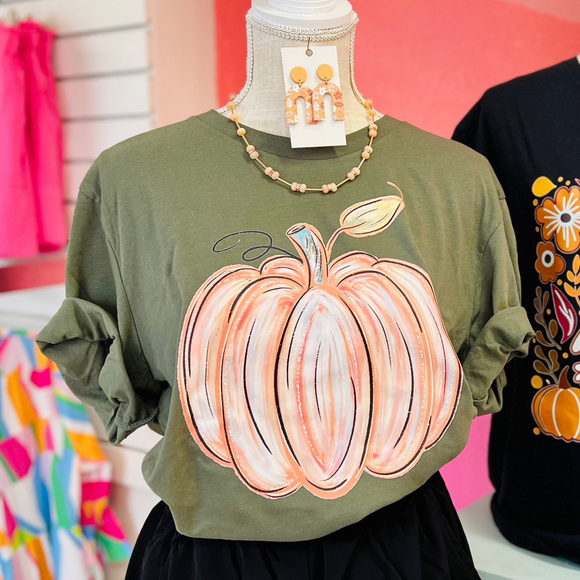 Pastel Pumpkin Tee