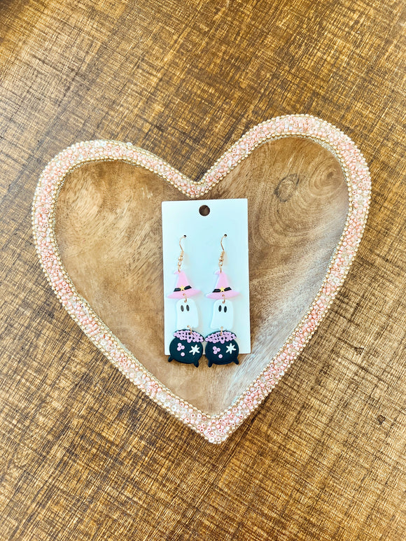 Witchy Ghost Earrings