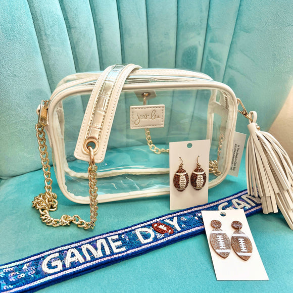 Ivory Clear Crossbody