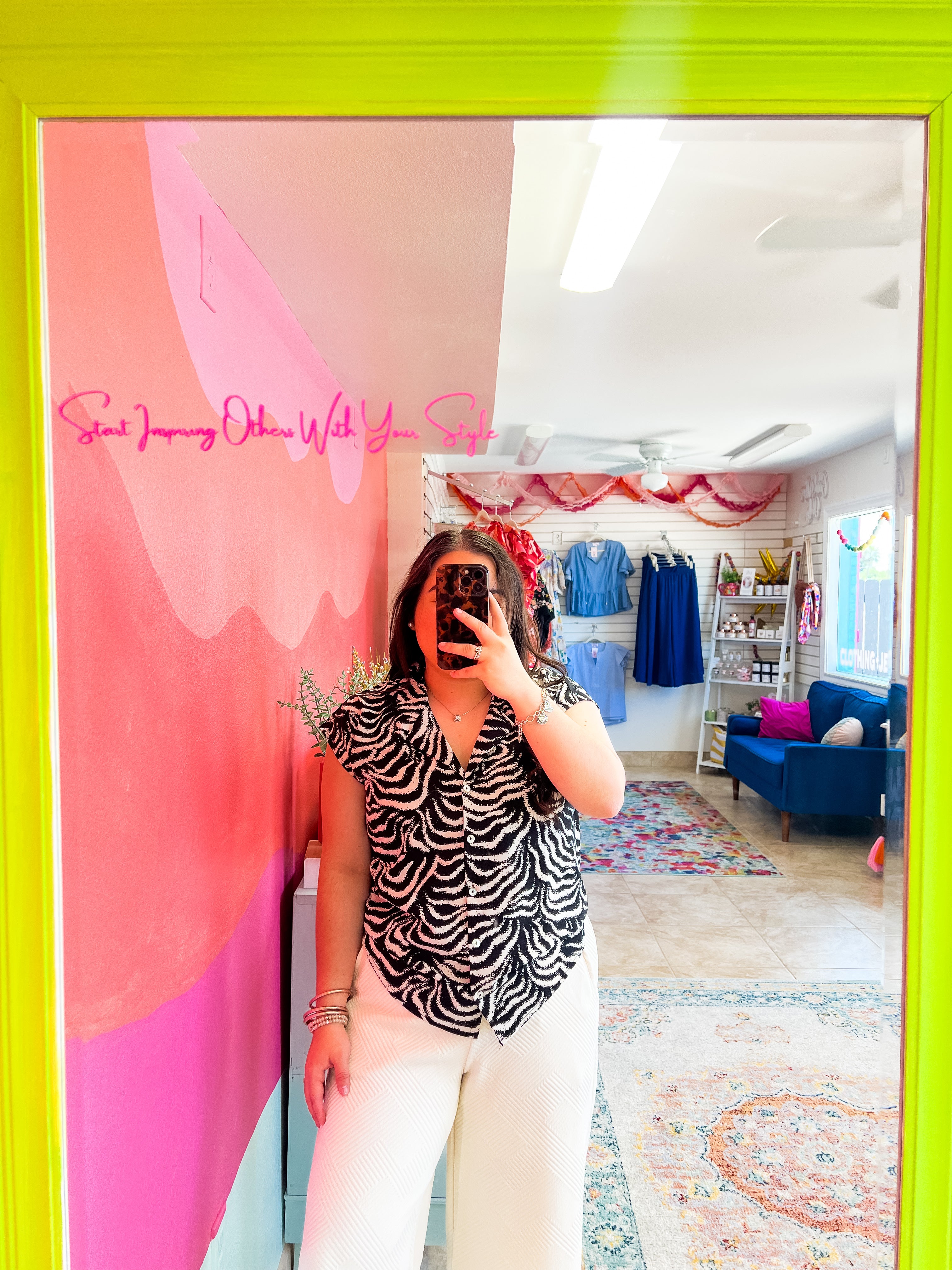 Savanna Stripes Blouse (S-2X)