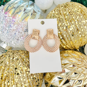 Studded Statement Earrings