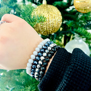 Navy/Black Bracelet Set