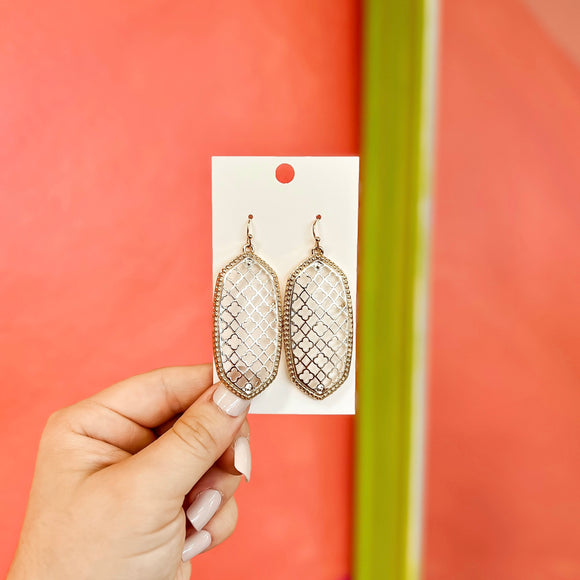 Gold + Silver Dangle Earrings