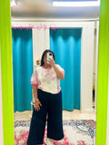 Floral Patchwork Top (S-3X)