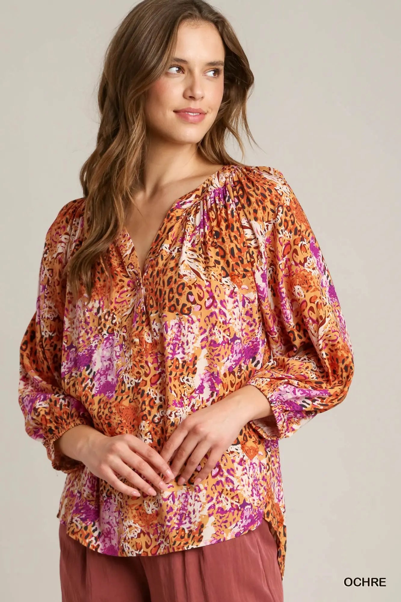 Ochre Blouse
