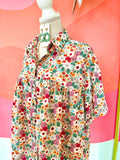 Floral Button Up Blouse