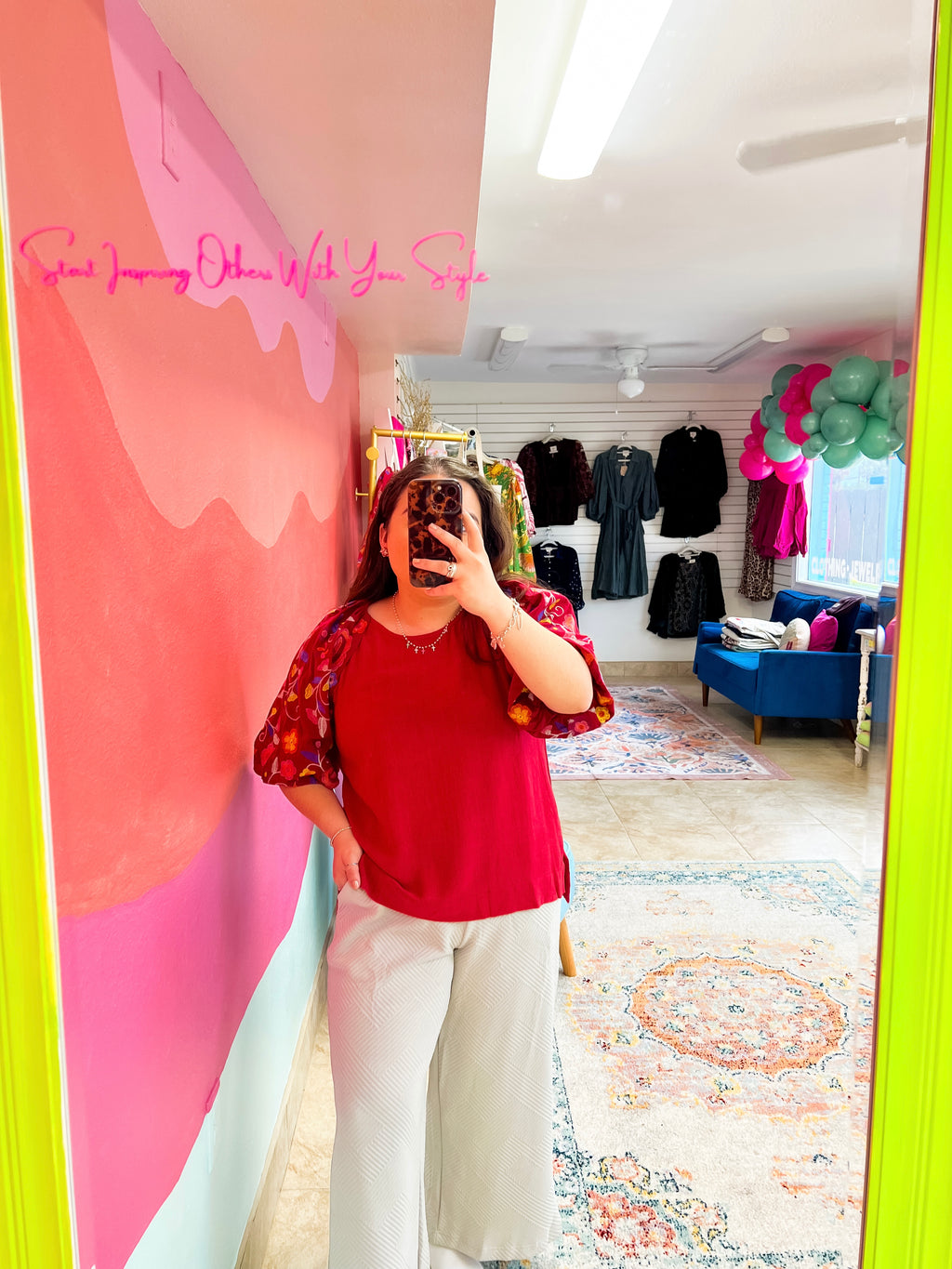 Stone Jacquard Pants (S-L)