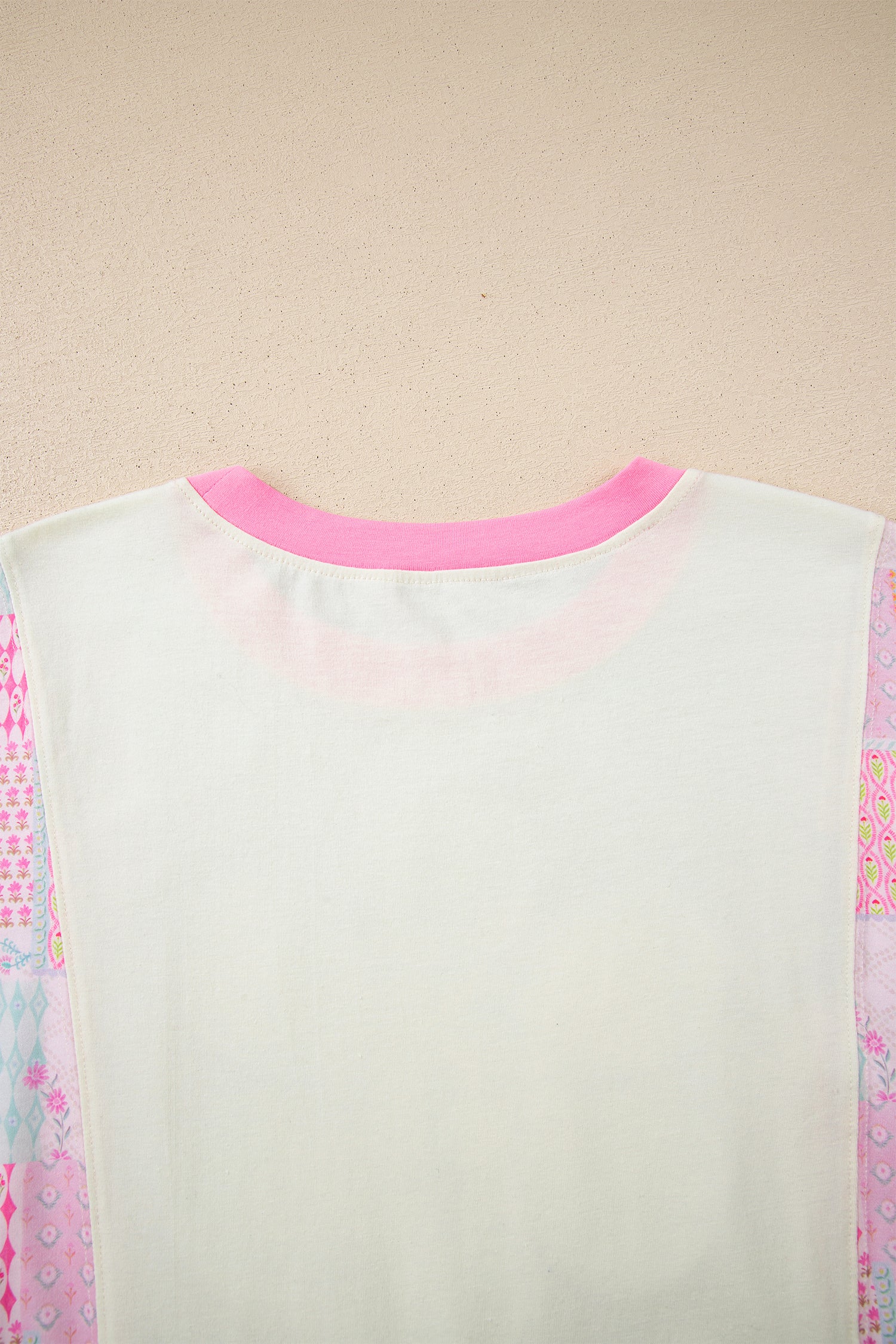 Floral Patchwork Top (S-3X)