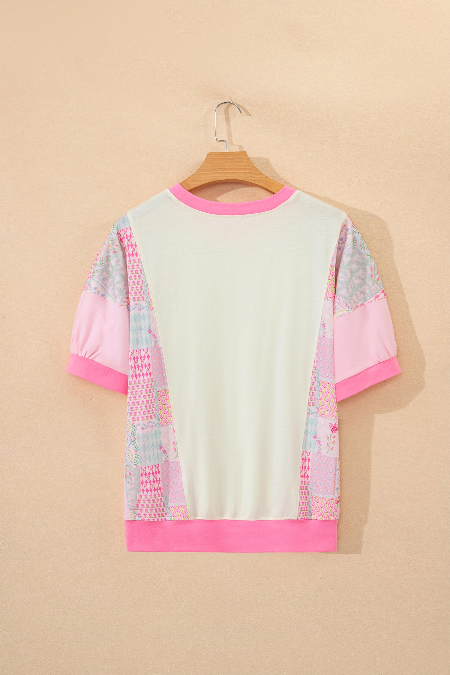Floral Patchwork Top (S-3X)