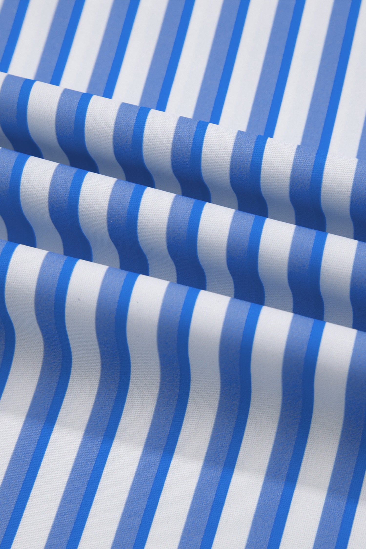 Striped Blue Pull On Pants
