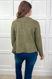 Olive Suede Jacket