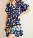 Boho Sapphire Dress