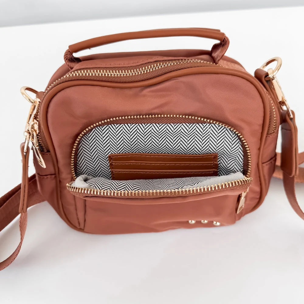 Bella Nylon Crossbody Bag