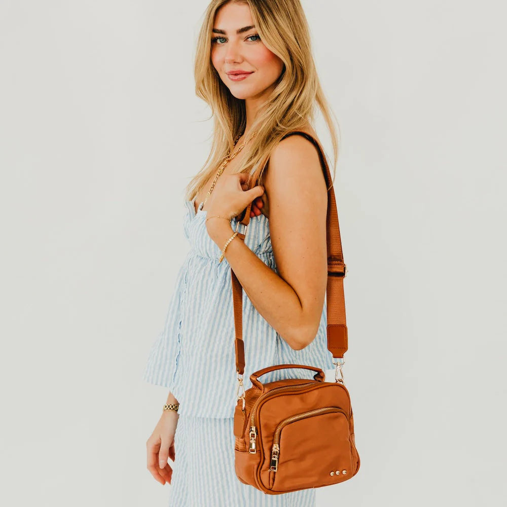 Bella Nylon Crossbody Bag