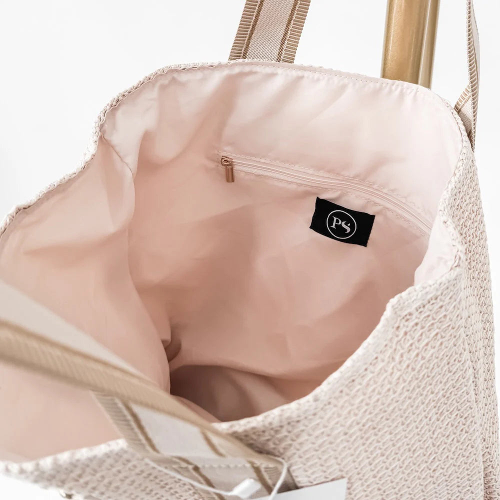Zoe Raffia Tote Bag